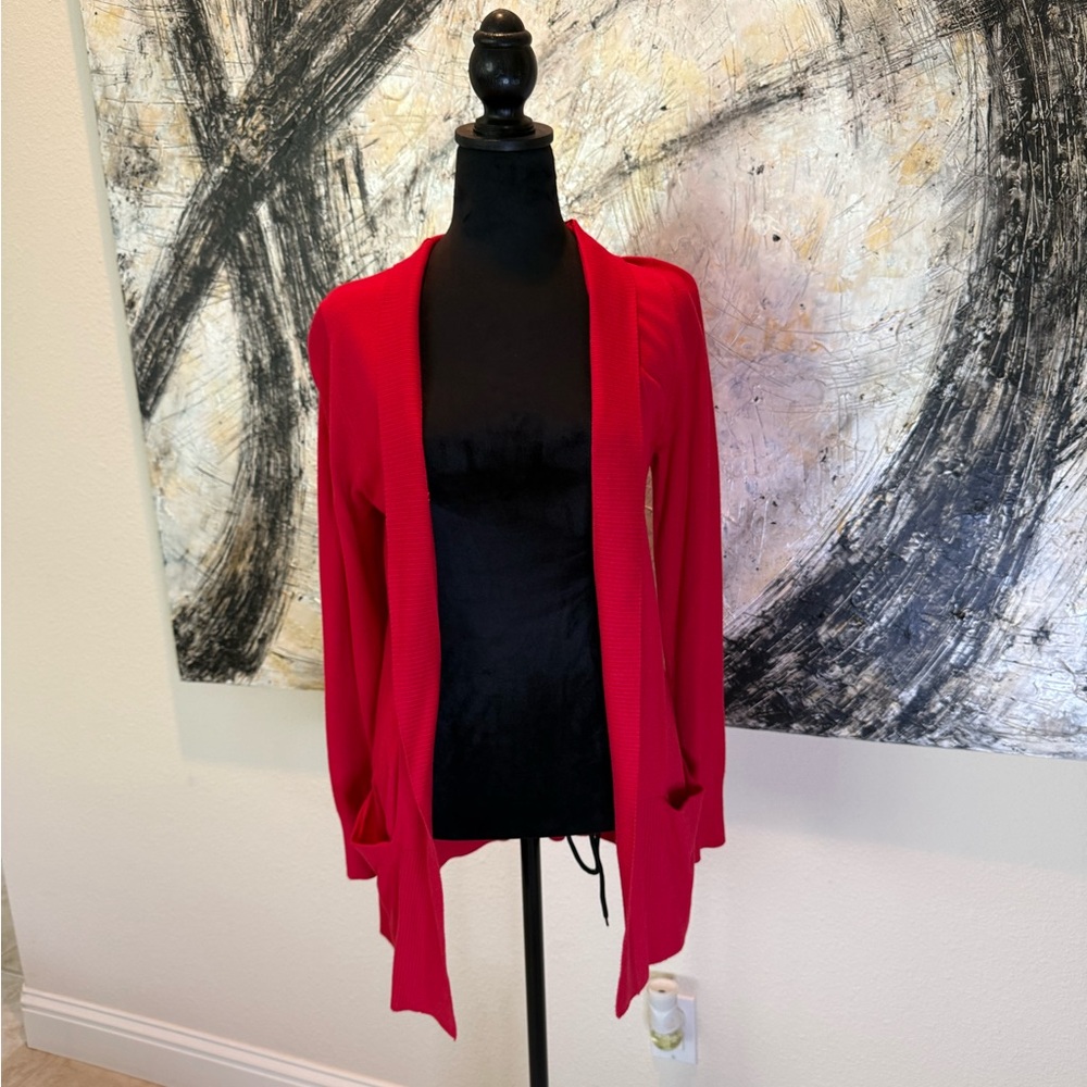 Premise Vibrant Red Women's Cardigan